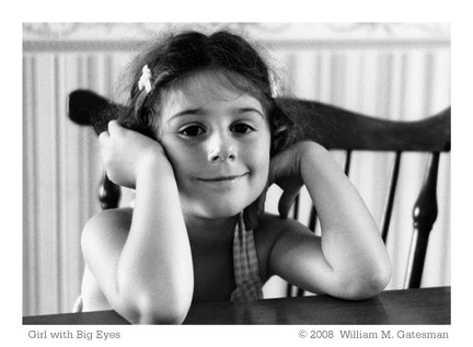 Girl With Big Eyes Small copy